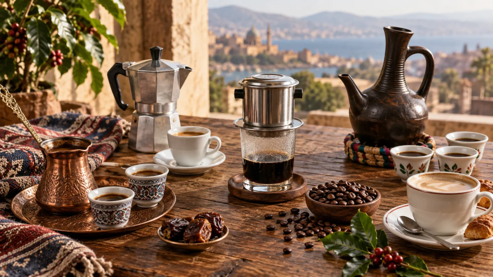 Le Café dans le Monde : Un Voyage à la Découverte des Traditions Caféières Internationales