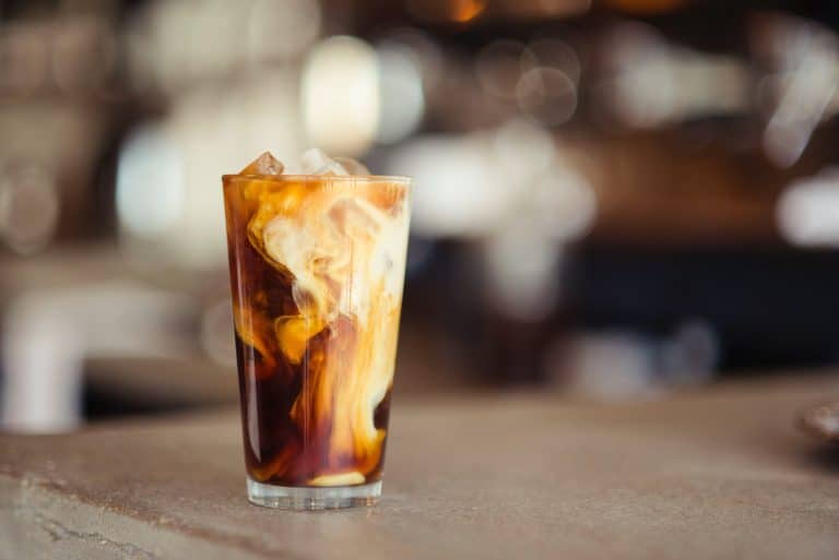 latte frappé vanille