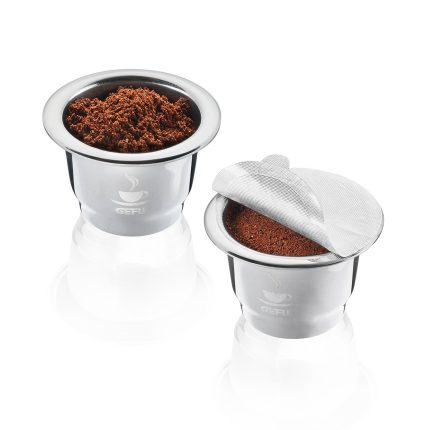 Capsules réutilisables CONSCIO, lot de 2, inox – Gefu