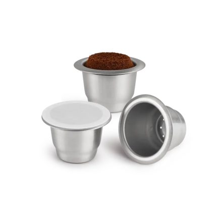 Capsules réutilisables inox compatibles Nespresso®, lot de 3 – Caps’Me