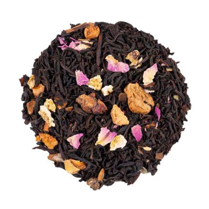 thé noir Assam cannelle orange rose