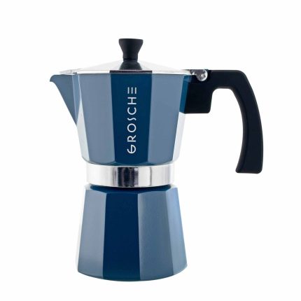 Cafetière italienne Milano 6 tasses, bleu – Grosche