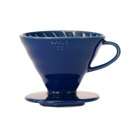 Dripper V60 céramique taille 02, bleu indigo – Hario