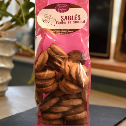 Sablés aux pépites de chocolat – Cannelle et Bergamote