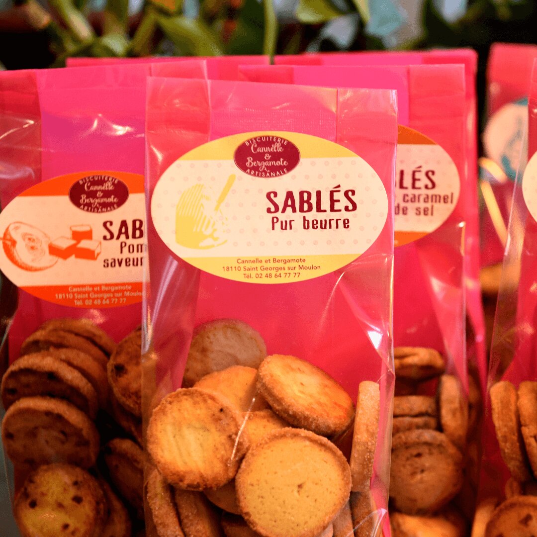 Sablés pur beurre – Cannelle et Bergamote