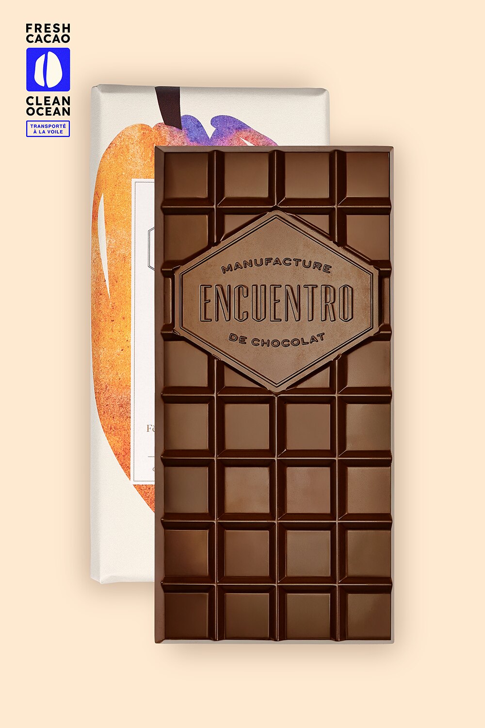 Tablette chocolat noir 70 % El Salvador – Encuentro, 75 g – Image 2