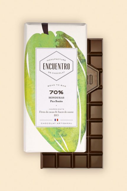 Tablette chocolat noir 70 % Honduras – Encuentro, 75 g
