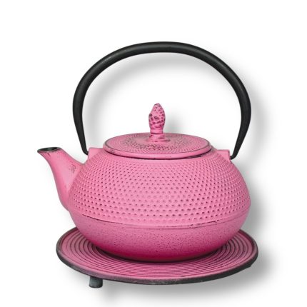 Théière en fonte Arare 1,2 l, rose – Ja Unendlich